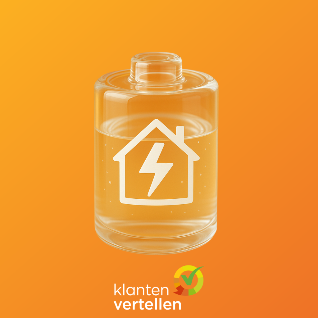 Visuele representatiie van thuisbatterij