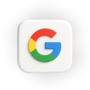 Badge met Google logo